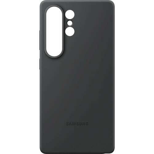 Original Black Silicone case for Samsung Galaxy S25 Plus