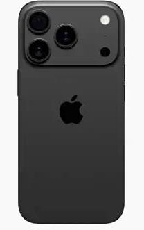 Iphone 17 Pro TPU Black Case