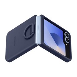 Original Silicone Case with ring for Samsung Galaxy Z Flip6