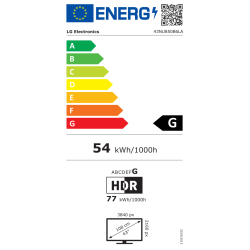 LG 43'' NANO 4K UHD AI NU85 Smart TV 2026