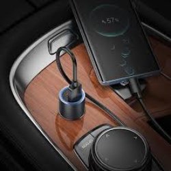 HOCO 48W Dual-Port Car Charger (USB-C + USB-A)