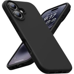 Black back cover case for Iphone 16 Plus