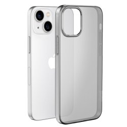 Hoco Creative series protective case for Apple iPhone 16Pro Max (black transparent)