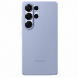 Original Blue Silicone case for Samsung Galaxy S25 Ultra