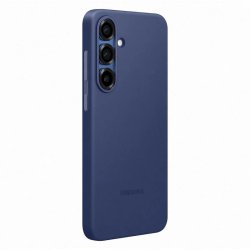 Original Navy Blue Silicone case for Samsung Galaxy S25